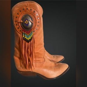 Zodiac Fringe Boots
